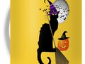 Le Chat Noir - Halloween Witch Coffee Mug for Sale by Gravityx9 Designs