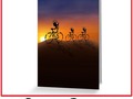 Sunset Riders Greeting Cards - Blank-inside for your personal message at Redbubble by #Gravityx9 Designs -…