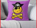 Pirate Emo - Girly Throw Pillows by #Gravityx9 Designs at Redbubble ~ Also on Prints, shirts and mugs!…