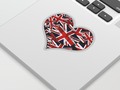 Union Jack British England UK Flag Sticker by Gravityx9 | Society6 -