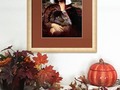 Mona Lisa Thanksgiving Pilgrim Framed Art by #Gravityx9 -Your choice color of frame&mat ~ #FineArtAmerica -…