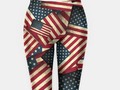 Patriotic Fashion - Patriotic Fashion ~ Grunge-Style USA American Flags Design Fashion at Live Heroes! Starting...