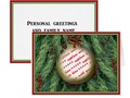 Add a photo and personal message to this Christmas Tree Ornament PhotoFrame Greeting Card by #Gravityx9 Designs -…