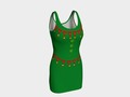 - Green Elf - Santa's Helper Bodycon Dress at #ArtofWhere by #Gravityx9 Designs ~ Made in…