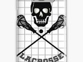 Skull and Lacrosse Sticks Samsung Galaxy Cases & Skins by #Gravityx9 at #Redbubble  #sports4you #lacrosse #laX…