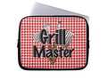 📷  - Grill Master with BBQ Tools & Picnic Table Laptop Sleeve by #gravityx9 at...