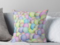- Pastel Colored Easter Eggs Throw Pillows at #Redbubble by #Gravityx9 ~ Several size opti…