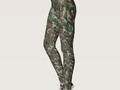 Woodland Camouflage Military Pattern Leggings | by #Camouflage4you at #Zazzle #Gravityx9 ~ High spandex compositio…