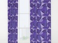 Ultra Violet Abstract Waves Window Curtains by #Gravityx9 at #Society6 ~ Find this design on #homedecor,…