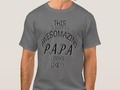 Awesomazing Papa T-Shirt by #gravityx9 at #Zazzle ~ Is your Dad awesome and amazing? Great gift for Dad's birthday,…