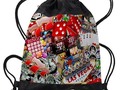 #LasVegasIcons - Gamblers Delight Drawstring Bag by #Gravityx9 at #Cafepress ~ Also has a zip pocket for added secu…