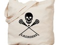 Lacrosse Tote Bag by #Gravityx9 at #Cafepress ~ Makes a great reusable shopping bag or a great gift for any occasio…