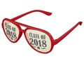 Graduation Star - Class of 2018 Retro Sunglasses #just4grad * Black Class of 2018 - The 2018 is outlined with white…