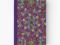 **"Flower Power Doodle Art" Hardcover Journals by Gravityx9 | Redbubble * Fun and Colorful Hand Drawn Design ~ Gro…