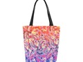 Summer Sunset Abstract - Blue,Purple,Orange,Gold Canvas Tote Bag by #Gravityx9 at #Artsadd ~ Made from high-grade…