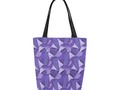 Ultra Violet Abstract Waves Canvas Tote Bag by #Gravityx9 at #Artsadd ~ Made from high-grade waterproof fabric, dur…