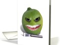 *** Send funny greetings with this blank-inside 'Beware The Lime with Zester card' ~ Create…