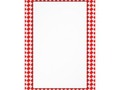 *Red Picnic Table Stationery* ~ Great for Thank You letters, after a BBQ party. Use this stationery to invite your…