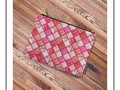 Faux Patchwork Quilting - Pink and Red Carry-All Pouch By #Gravityx9 at #Society6 * Organize your bag with this Car…