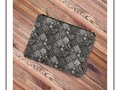 Faux Patchwork Quilting - Black Carry-All Pouch  By #Gravityx9 at #Society6 * Organize your bag with this Carry-All…