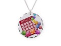 *** Las Vegas #Bingo Card Necklace by #Gravityx9 at #Cafepress ~ Pendant is made of aluminu…