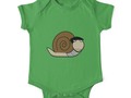 "French Snail ~ Escargot" One Piece - Short Sleeve by #Gravityx9 at #Redbubble ~ These Shirts are available in seve…