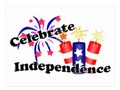 *** Send a quick note for Independence Day with this 4th of July Postcard by #TodaysEvent at #Zazzle. Add backgroun…