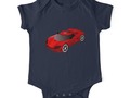 "Red Sports Race Car" One Piece - Short Sleeve by #Gravityx9 at #Redbubble ~ These Shirts are available in several…