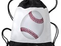 ~ #Backtoschoolshopping ~ * Baseball Game Time Drawstring Backpack by #Gravityx9 at #Cafepress #sports4you *