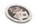 ♥* Welcome Sign Black Poker Chip Coaster by #LasVegasIcons at #Zazzle #Gravityx9 Designs * Protect your table durin…