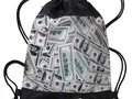 ~ #Backtoschoolshopping ~ * Money - Hundred Dollar Bills Drawstring Backpack by #Gravityx9 at #Cafepress ~ *