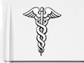"Caduceus - Medical Symbol" Stickers by #Symbolical | #Redbubble ~ Stickers are available in up to four size option…