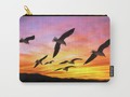 📷 * Seagull Sunset Carry-All Pouch By #Gravityx9 at #Society6 * Organize your...