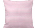 Pink Checkerboard Fabric Throw Pillow * Lovely pink checkerboard pattern. Custom Pillows are available in three siz…