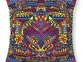 Groovy Zendoodle Colorful Art Throw Pillow f by #Gravityx9 at #FineArtAmerica and #Pixels ~ #homedecor #pillowdecor…