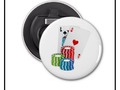 * Blackjack with Poker Chips Bottle Opener by #LasVegasIcons at #Zazzle / #Gravityx9 * Fun gift for gamblers, as a…
