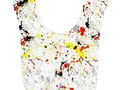 Paint Splatter Polyester Baby Bib by #Gravityx9 #Just4babies at #Cafepress ~