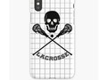 * "Skull and Lacrosse Sticks " iPhone Cases & Covers by #Gravityx9 | #Redbubble * Phone ca…