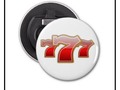 * Lucky Sevens - Slot Machine Jackpot Bottle Opener by #LasVegasIcons #Zazzle #Gravityx9 * Fun gift for gamblers,…