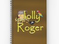 **~ "Pirate Talk Text - Jolly Roger " Spiral Notebooks by Gravityx9 | Redbubble