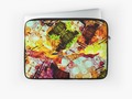 * "Graffiti Style Abstract Splatter " Laptop Sleeves by Gravityx9 | Redbubble