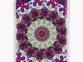 "Retro Kaleidoscope Doodle Art " iPhone Cases & Covers by Gravityx9 | Redbubble
