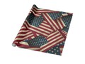 Distressed American Flags Wrapping Paper * The American Flag with a vintage / distressed / grunge feature, layered…