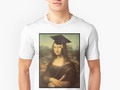 "Mona Lisa Graduate" Unisex T-Shirt by Gravityx9 | Redbubble