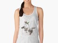 " Confetti and Streamers Celebrating Geese " Women's Tank Top by Gravityx9 | Redbubble