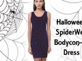 Halloween Spiderweb Dresses are available in several color options and sizes (Bodycon fit) at Artsadd !…