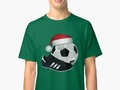 " Christmas Soccer " Classic T-Shirt by Gravityx9 | Redbubble