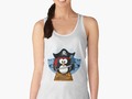 "Pirate Penguin at Sea" Women's Tank Top by Gravityx9 | Redbubble