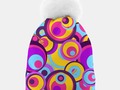 Retro Circles Groovy Colors Beanie,by #Gravityx9 at Live Heroes #WinterWear *