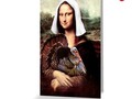 * "Mona Lisa Thanksgiving Pilgrim" Greeting Cards by #Gravityx9 at #Redbubble #MonaLisa #Thanksgiving * Thanksgivin…